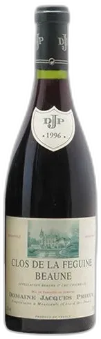 photo du vin Domaine Jacques Prieur Beaune Clos de la Féguine 1er Cru Rouge 1996