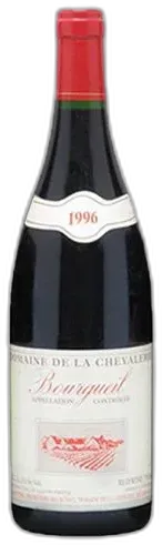 photo du vin Domaine de la Chevalerie Bourgueil Rouge 1996