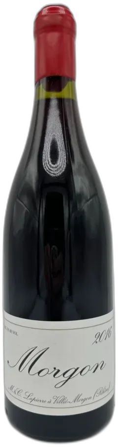 photo du vin Domaine Mathieu & Camille Lapierre Morgon 2016 Beaujolais France