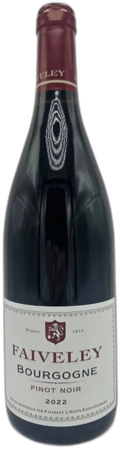 image du vin Domaine Faiveley Pinot Noir Bourgogne 2022 Bourgogne France