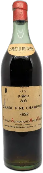 vue du vin Cognac Grande Fine Champagne Caveau Réserve 1822