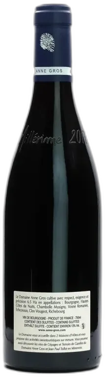 image du vin Richebourg Grand Cru Anne Gros