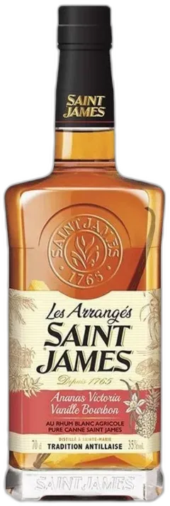 photos du vin Arrangé st James Ananas Vanille