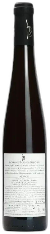 image du vin Alsace Pinot Gris Herrenweg Sgn Barmès-Buecher