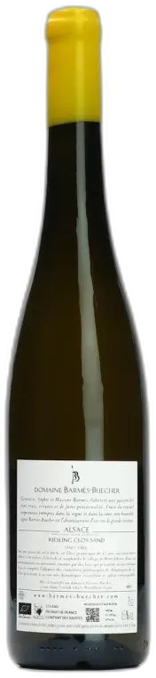vue du vin Alsace Riesling Clos Sand Barmès-Buecher
