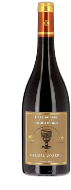 image du vin Calmel & Joseph l’Art du Vers Aop Terrasses du Larzac Rouge 2024