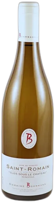 image du vin Aoc Saint-Romain Clos Sous le Château Monopole Blanc 2023 Domaine Bohrmann