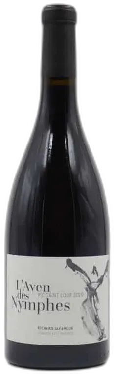 vue du vin l’Aven des Nymphes, Aoc Pic Saint Loup Rouge 2022