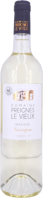 vue du vin Igp Pays d’oc Sauvignon Preignes le Vieux Tradition les Rois Malts