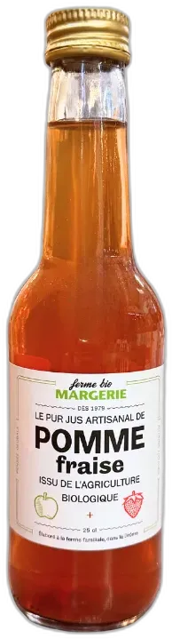 photo du vin Jus Margerie Pomme Fraise Bio les Rois Malts
