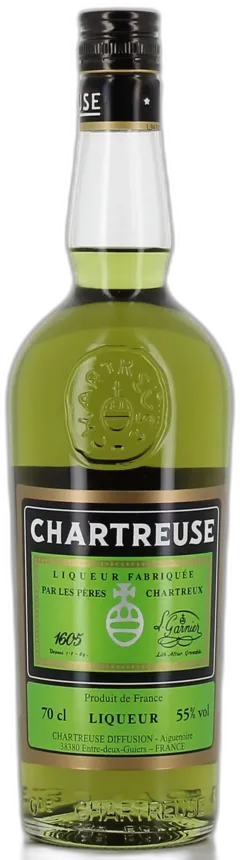 illustration du vin Chartreuse Verte les Pères Chartreux