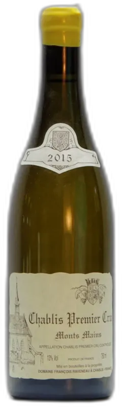 capture du vin 2015 Domaine François Raveneau, Chablis 1er Cru Monts Mains