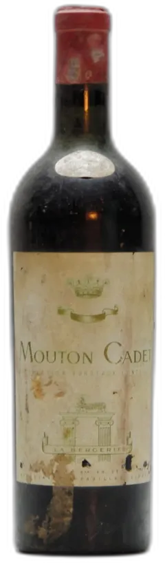 photo du vin 1955 Mouton Cadet, Bordeaux