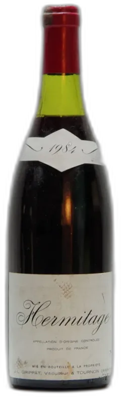 photos du vin 1984 Jean Louis Grippat, Hermitage Rouge