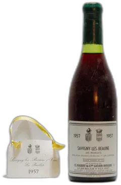 photo du vin fr] 1957 c Marey & Comte Liger-Belair, Savigny-les-Beaune 1er Cru les Peuillets 3