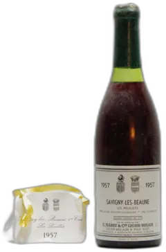 photo du vin 1957 c Marey & Comte Liger-Belair, Savigny-les-Beaune 1er Cru les Peuillets 2