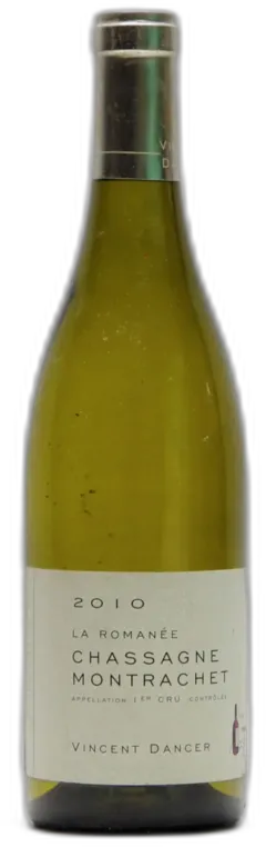 photo du vin 2010 Vincent Dancer, Chassagne-Montrachet 1er Cru la Romanée