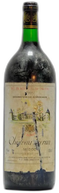 aperçu du vin 1995 Château Livran, Médoc