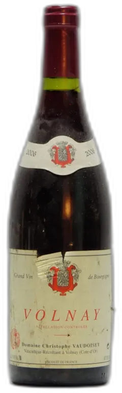 photo du vin 2006 Christophe Vaudoisey, Volnay