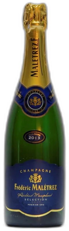 photo du vin 2013 Frédéric Malétrez, Champagne Brut Sélection 1er Cru