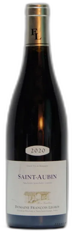 vue du vin 2020 Domaine Francois Legros, Saint Aubin Rouge