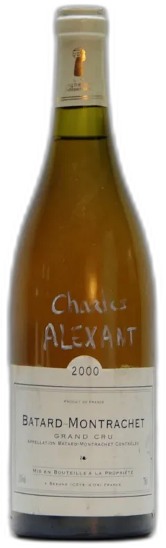 photo du vin 2000 Domaine Charles Allexant & Fils, Batard Montrachet Grand Cru