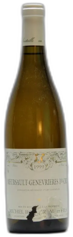 vue du vin 1999 Michel Bouzereau et Fils, Meursault 1er Cru Genevrières