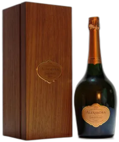 vue du vin Grand Siècle Alexandra Rosé Wooden Case