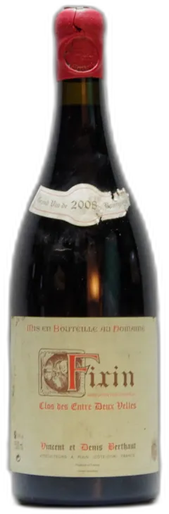 illustration du vin 2008 Vincent et Denis Berthaut, Fixin Clos des Entre Deux Velles