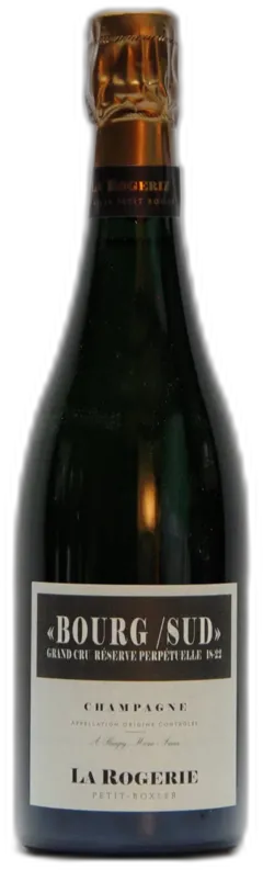 image du vin 22 la Rogerie, Champagne Extra Brut Bourg Sud Grand Cru 18 22