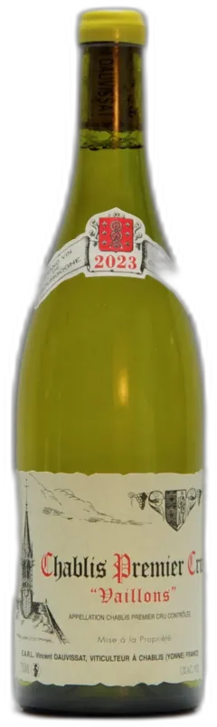 vue du vin 2023 Vincent Dauvissat, Chablis 1er Cru Vaillons