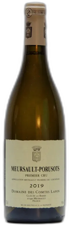 aperçu du vin 2019 Domaine des Comtes Lafon, Meusault 1er Cru Porusots