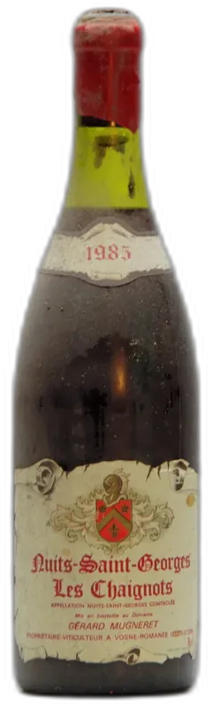 capture du vin 1985 Gérard Mugneret, Nuits-Saint-Georges 1er Cru les Chaignots