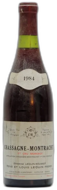 photo du vin 1984 René et Louis Lequin, Chassagne Montrachet 1er Cru Rouge Morgeot