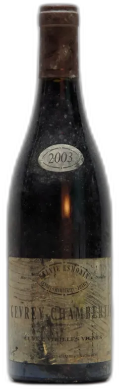 image du vin fr] 2003 Sylvie Esmonin, Gevrey Chambertin Cuvée Vieilles Vignes[