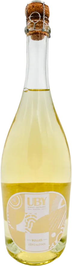 capture du vin Uby Zéro Alcool Vin Blanc Pétillant Sans Alcool