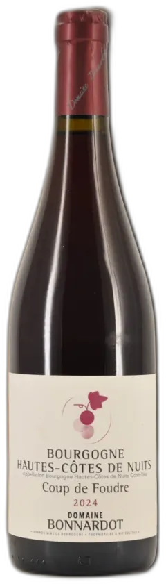 photos du vin Bourgogne Hautes-Côtes de Nuits Coup de Foudre Rouge 2024