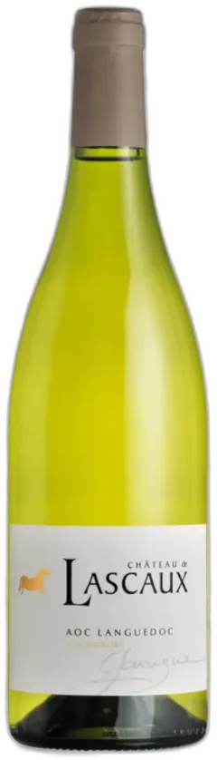 vue du vin Château de Lascaux Garrigue Blanc