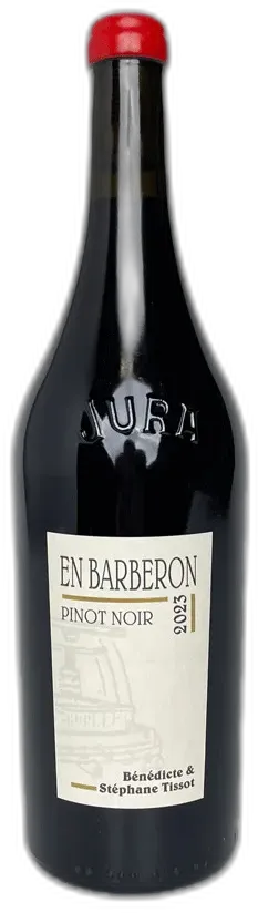 photo du vin Côtes du Jura Pinot Noir en Barberon 2023 Domaine Bénédicte et Stéphane Tissot