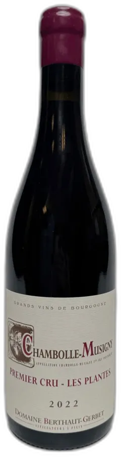 photos du vin Chambolle-Musigny 1er Cru les Plantes 2022 Domaine Berthaut-Gerbet