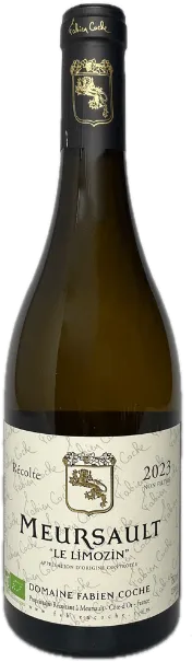 photo du vin Meursault le Limozin 2023 Fabien Coche