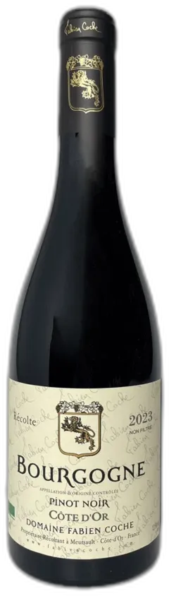 photo du vin Bourgogne Côte d’or Pinot Noir 2023 Fabien Coche
