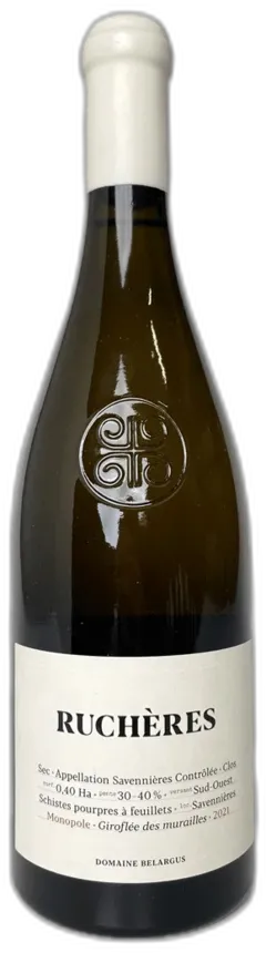 vue du vin Clos des Ruchères Monopole 2021 Domaine Belargus