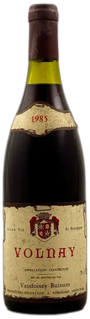 photo du vin Vaudoisey Buisson Volnay 1985