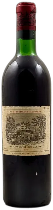 image du vin Lafite Rothschild Pauillac 1971
