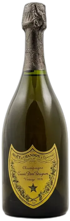 photos du vin Dom Pérignon Moët & Chandon 1978