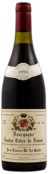 vue du vin Jean Charles de la Salle Bourgogne Hautes Côtes de Beaune 1994