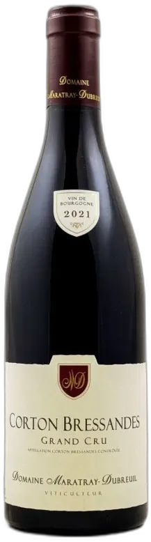 image du vin Maratray-Dubreuil Corton Bressandes 2021