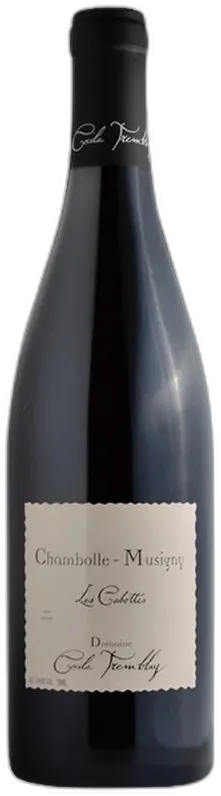 photo du vin Tremblay Cecile Chambolle Musigny les Cabottes Rouge 2020