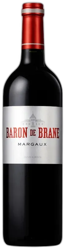 image du vin Baron de Brane Margaux Aoc Rouge 2020